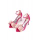 Marita sandals with bows and pearls