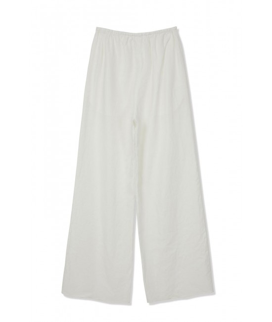 Loose fit linen trousers