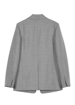 Double-breasted wool jacket 