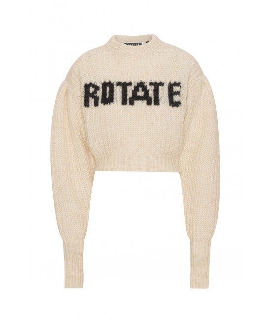 The cropped warm sweater