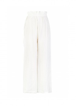 Loose fit linen trousers