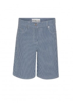 Striped Bermuda shorts