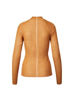 Шовковий светр у помаранчевому кольорі