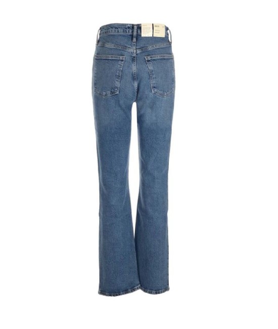 Blue vintage high-rise jeans