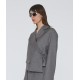 Grey suiting blazer