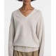 Wool and cashmere gray sweater