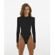 KATE Black bodysuit with open back
