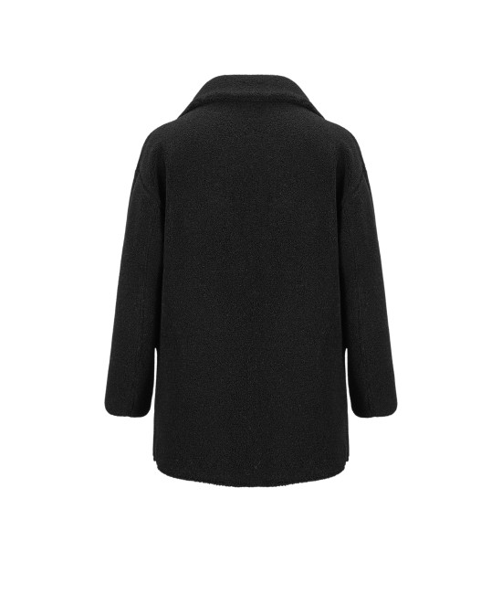 Двухсторонний черный пиджак