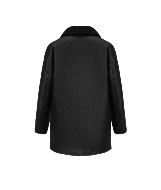 Двухсторонний черный пиджак