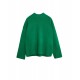 Зелений светр з вовни