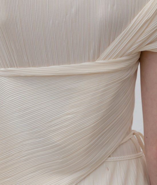 Ivory ribbed top Ivory ribbed top