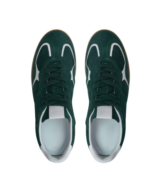 Green suede sneakers Green suede sneakers