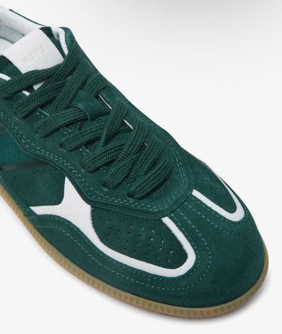 Green suede sneakers Green suede sneakers