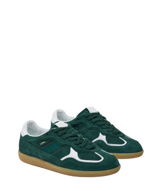 Green suede sneakers Green suede sneakers