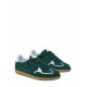 Green suede sneakers Green suede sneakers