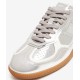 Silver leather sneakers Silver leather sneakers