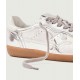 Silver leather sneakers Silver leather sneakers