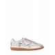 Silver leather sneakers Silver leather sneakers