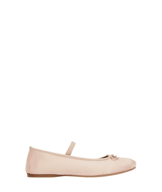 Pink ballet flat with bows Pink ballet flat with bows