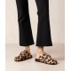 Leopard-print calf-hair clogs Leopard-print calf-hair clogs