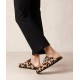 Leopard-print calf-hair clogs Leopard-print calf-hair clogs