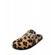 Leopard-print calf-hair clogs Leopard-print calf-hair clogs