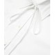 White loose-fitting shirt