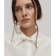 White loose-fitting shirt