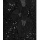 Black midi ruffle sequins dress Black midi ruffle sequins dress