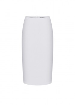 White midi skirt